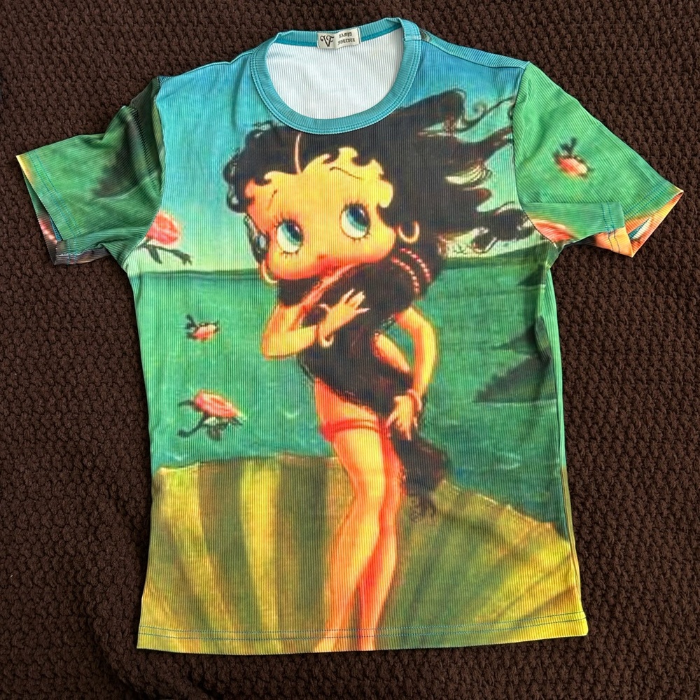 Vampd Forever Betty Boop Venus Graphic Tee